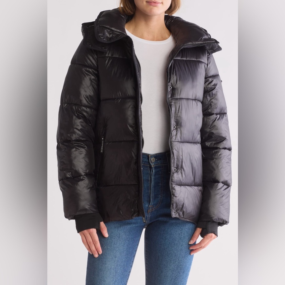 Hudson Jeans Cropped Plush Teddy Fur Jacket Size S